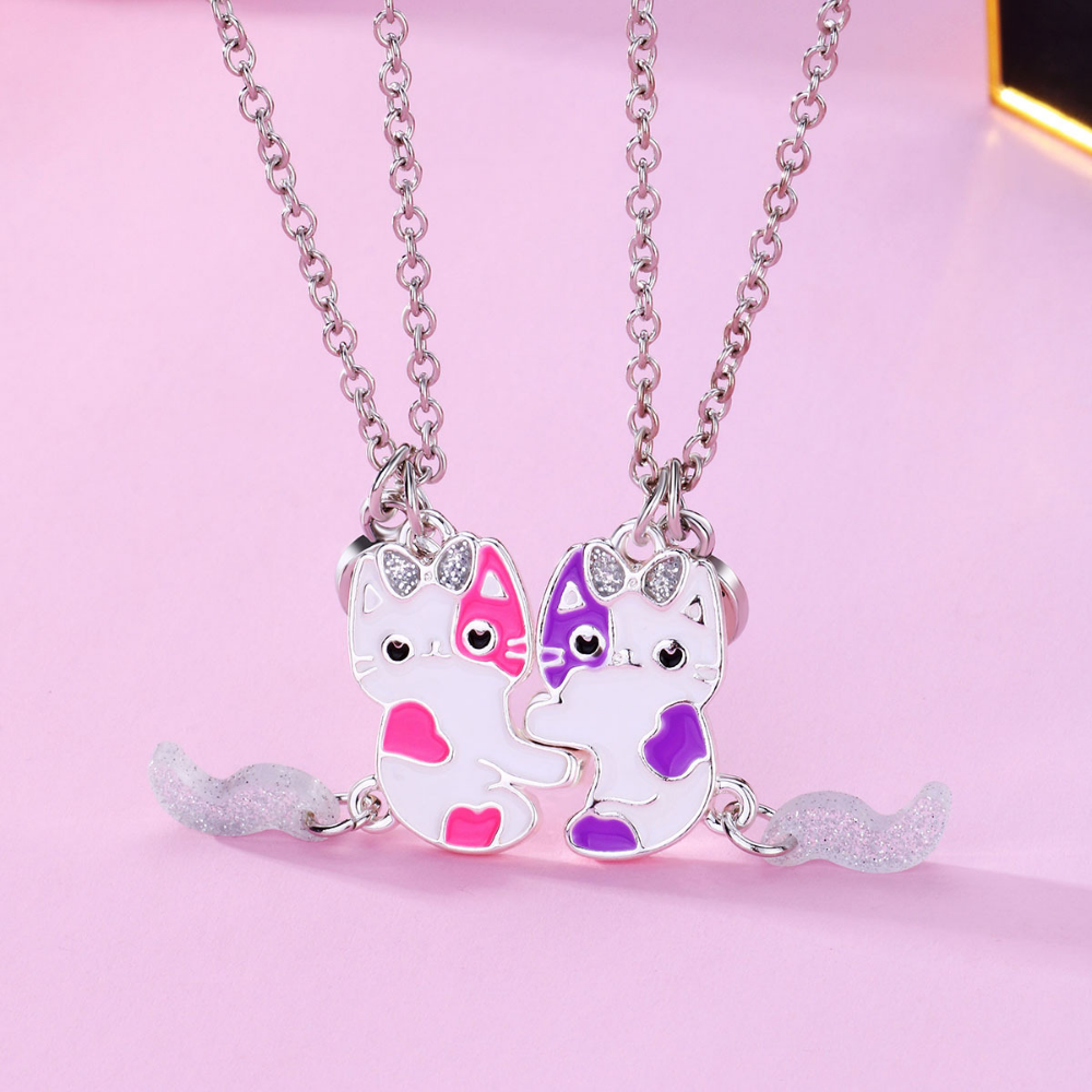 Cute Kitty BFF Necklace