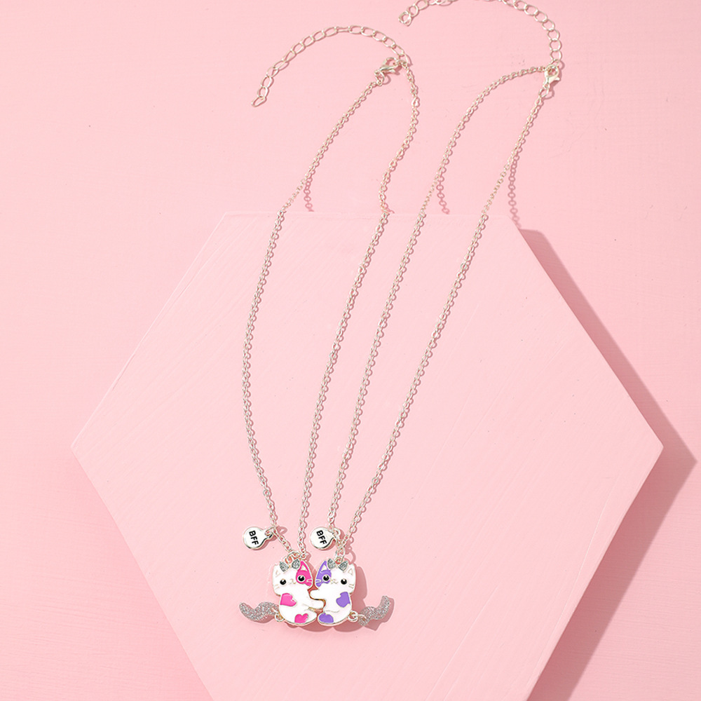 Cute Kitty BFF Necklace