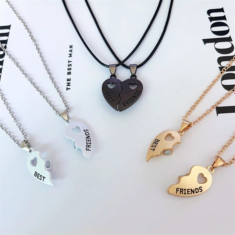 Heart in Heart BFF Necklace