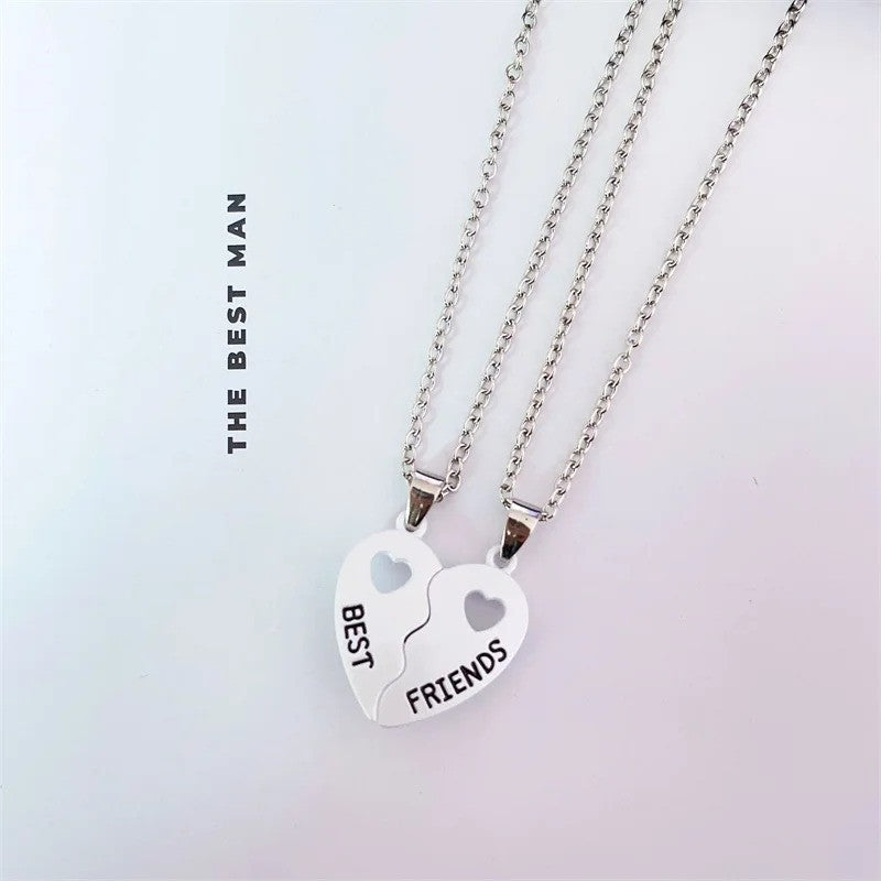 Heart in Heart BFF Necklace